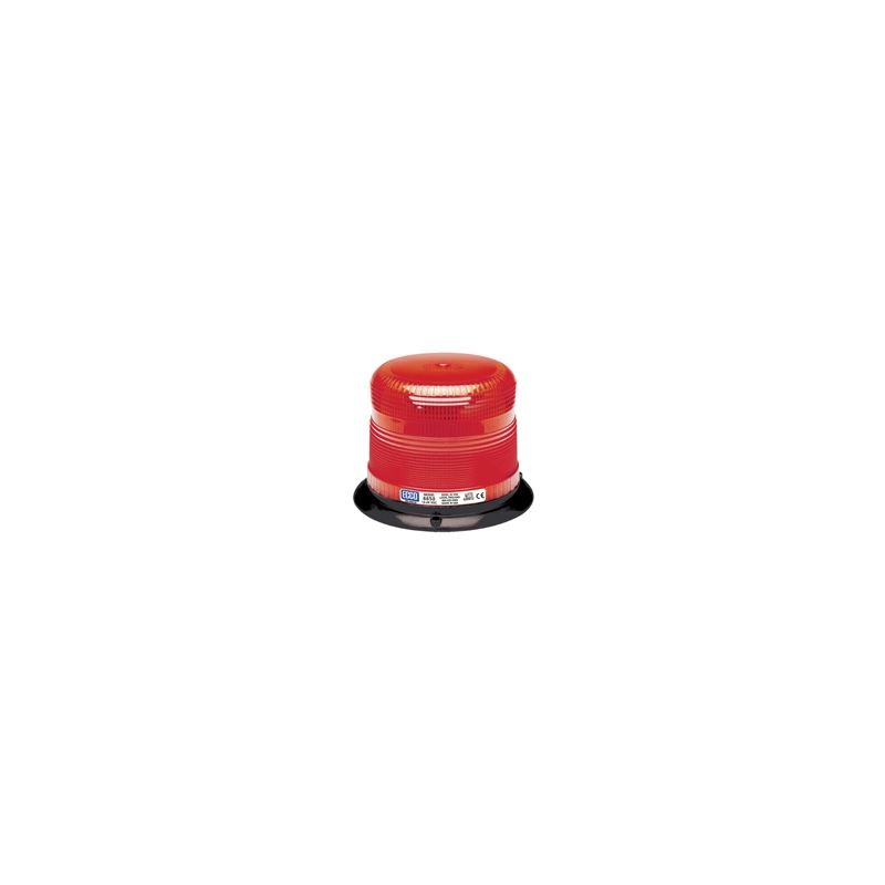 6650R 3-Bolt Red Strobe Beacon