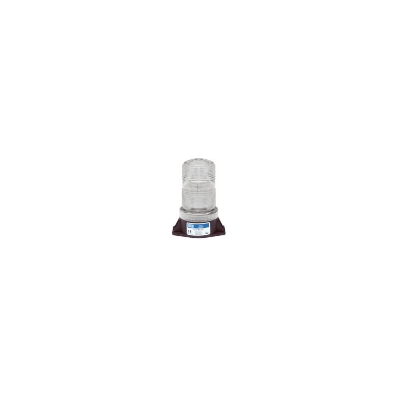 6225C 2-Bolt Clear Low Intensity Strobe Beacon