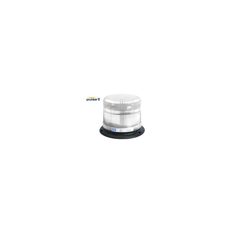 7975C 3-Bolt Severe Vibration Clear Beacon