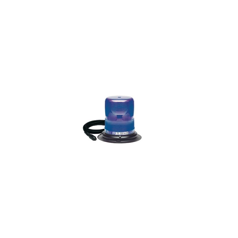 6570B-VM Vacuum Magnet Blue Strobe Beacon