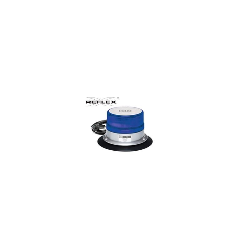 7160B-VM Vacuum Magnet Blue Beacon Lens